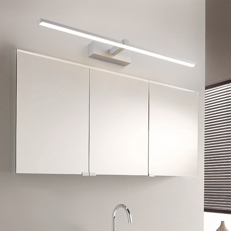 Free from EU LED Bathroom Light Waterproof Mirror Vanity Light 8w 12w Energy-saving Lamp Fixture Modern Sconce for Living Room