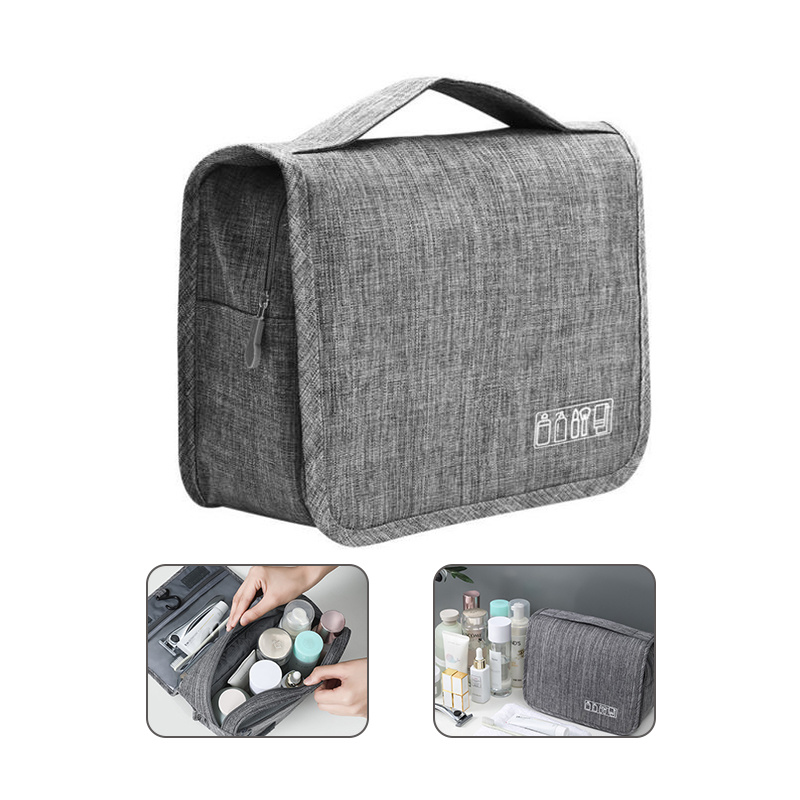 Travel storage bag men and women on business travel portable wash bag can be hung dry and wet separation wash storage bag