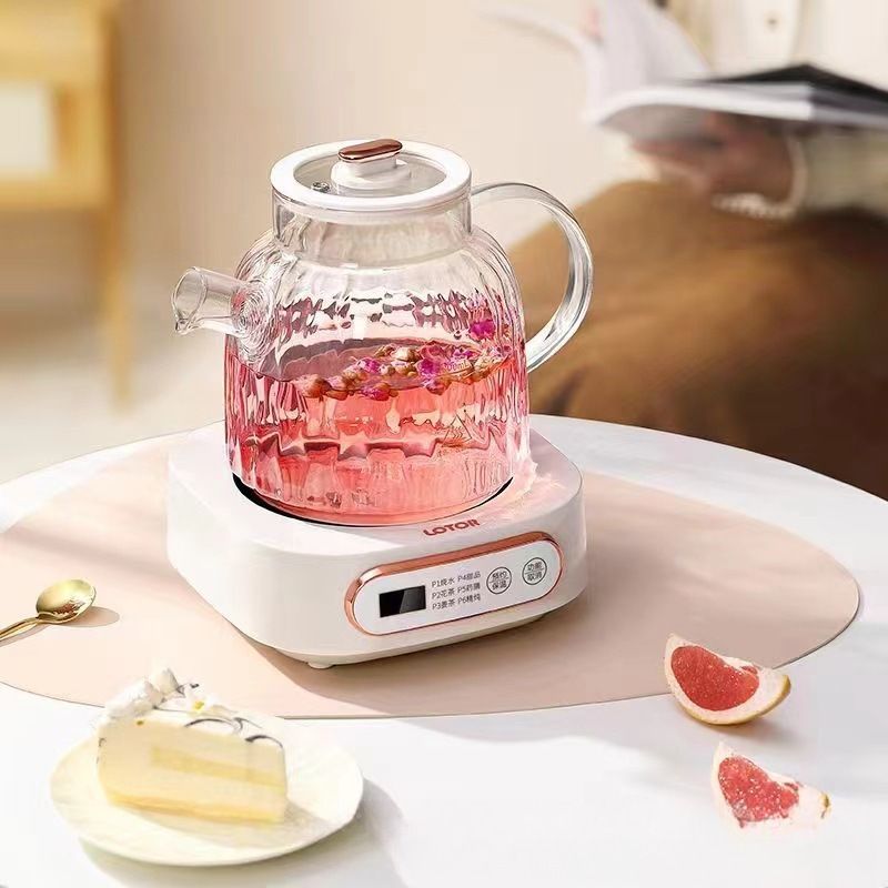 Small office, one person multi-functional flower tea pot, health pot